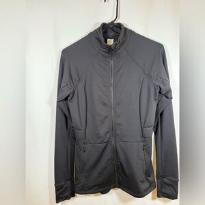 Fabletics Women’s Black Full-Zip Trinity Performance Workout Jacket Size Small